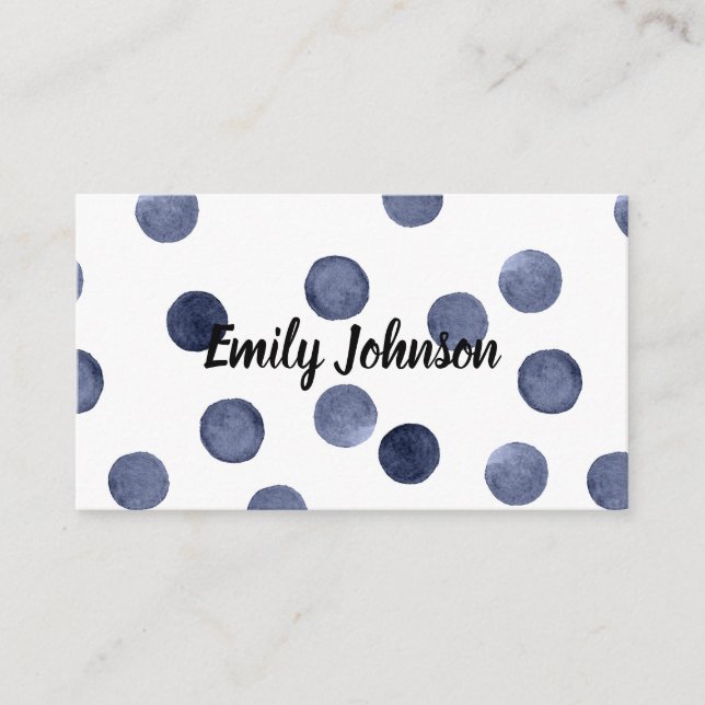 Aquarela, cartão pessoal (Frente)