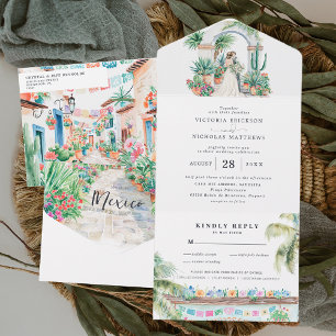 Aquarela Casamento Sayulita México