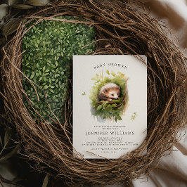 Aquarela chá de fraldas Cachorro-Branco