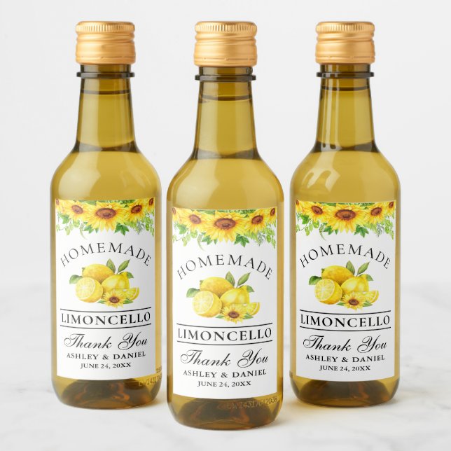 Aquarela Cólatra Limoncello Mini Etiquetas (Garrafas)