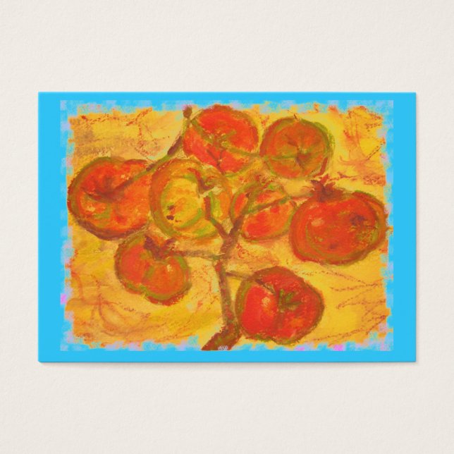 aquarela de aglomerado de tomate (Frente)