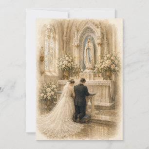 Aquarela Devocional Matrimonial Vintage Lourdes Ma