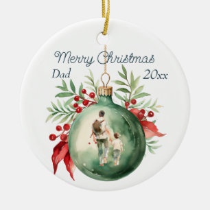 Aquarela Do enfeites de natal Para Ornamento Do Pa