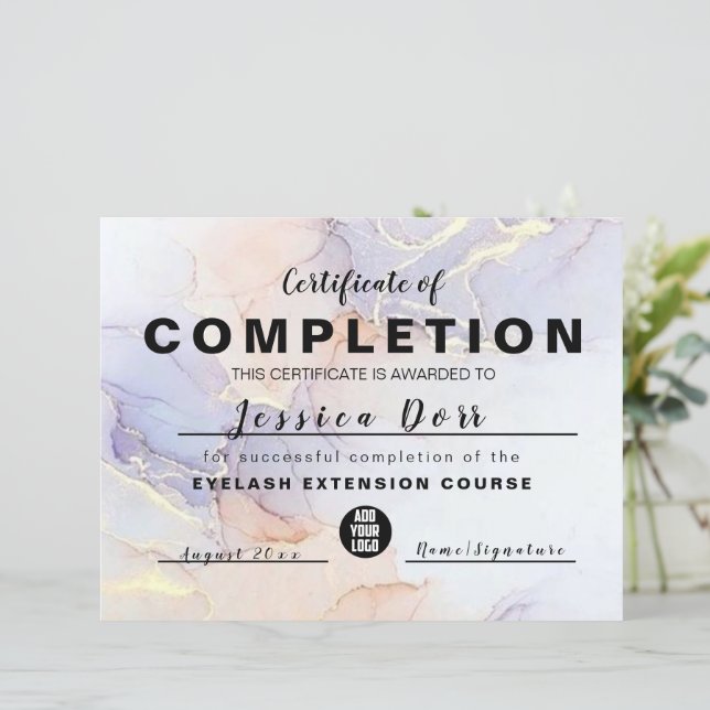 Aquarela Elegante Moderna Verde e Dourada (Em pé/Frente)