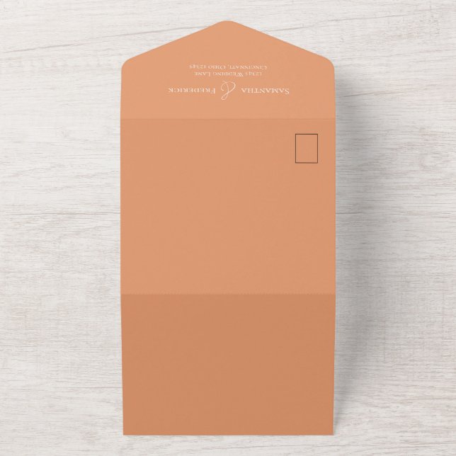 Aquarela Floral Elegante Peach (Outside)