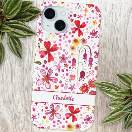 Aquarela Floral Personalizada