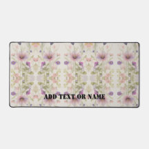 Aquarela Flores selvagens coloridas