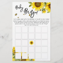 Aquarela Girassóis e Borboletas Bebê Jogo