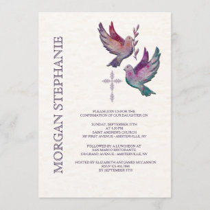 Aquarela Provoca Convite Religioso