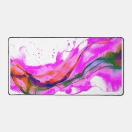 Aquarelas rosa-quentes