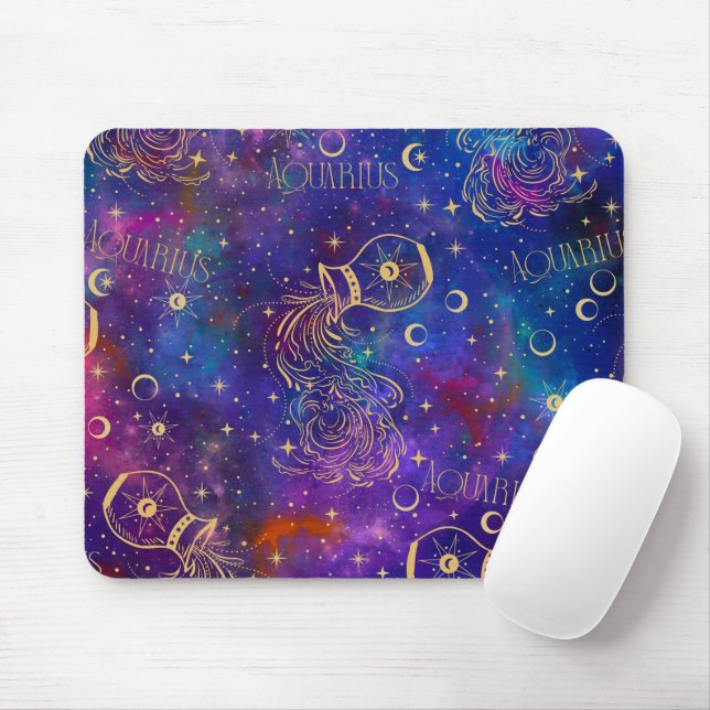 Aquarius Galaxy Mousepad (Com mouse)