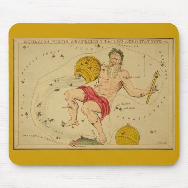 Aquarius Mouse Pad (Frente)