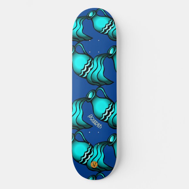 Aquarius Skateboard (Frente)