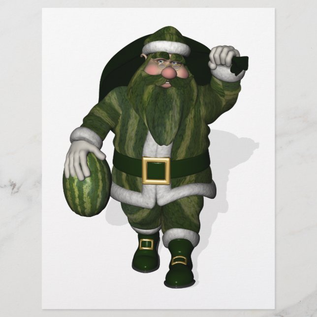 Aquecedor de Melancia Santa Claus (Frente)