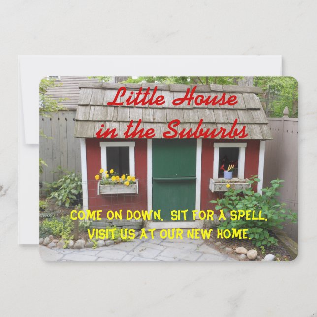 Aquecimento da casa - Convite (Frente)