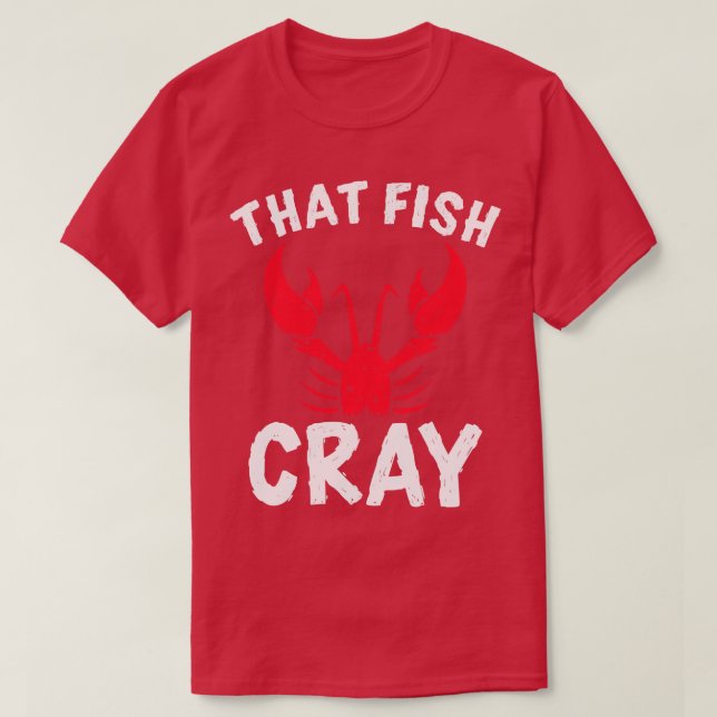 Aquela Camisa De Peixe Cray (Frente do Design)
