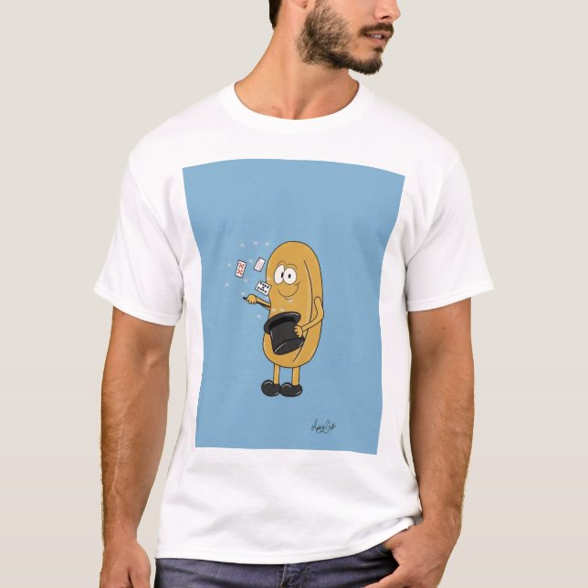 Aquela camiseta AwkwardMagician Basic (Frente)