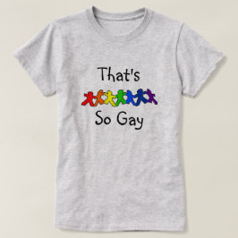 Aquele é t-shirt tão alegre do orgulho de LGBT