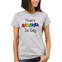 Aquele é t-shirt tão alegre do orgulho de LGBT