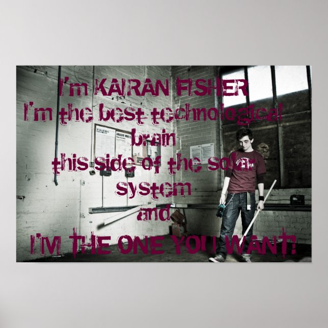 Aquele que você quer Kai COS Poster (RARE) (Frente)