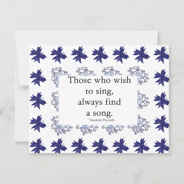 Aqueles que desejam cantar o convite (Frente)