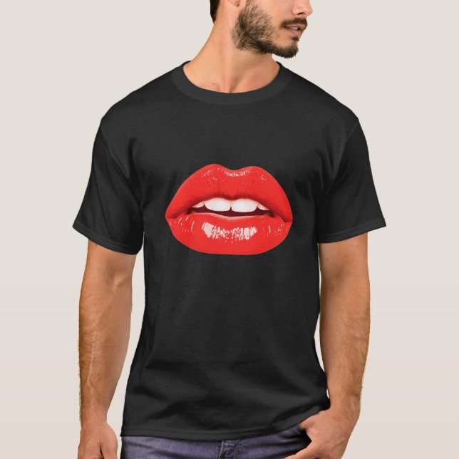Aquelhos Lábios, Caramba! Camiseta (Frente)