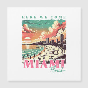 Aqui Chegamos Miami Flórida - Praias Vintage Miami