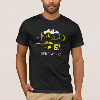 Aqui nós vamos t-shirt curto preto