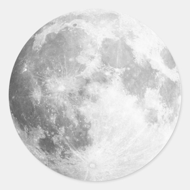 Aqui Vem a Lua / Adesivos de Lua Cheia (Frente)