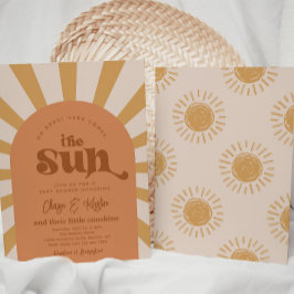 Aqui Vem O Convite Para Chás de fraldas Da Sun Co-
