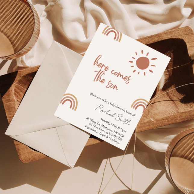 aqui vem o convite para o chá de fraldas (Criador carregado)