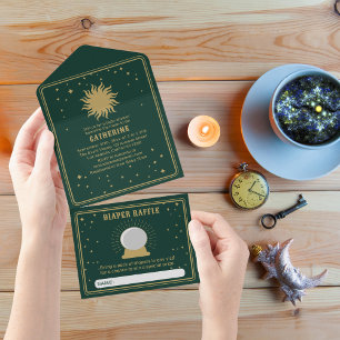 Aqui Vem O Filho Chá de fraldas de Tarot Sun