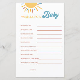 Aqui Vem O Filho Deseja Cartões De Bebê