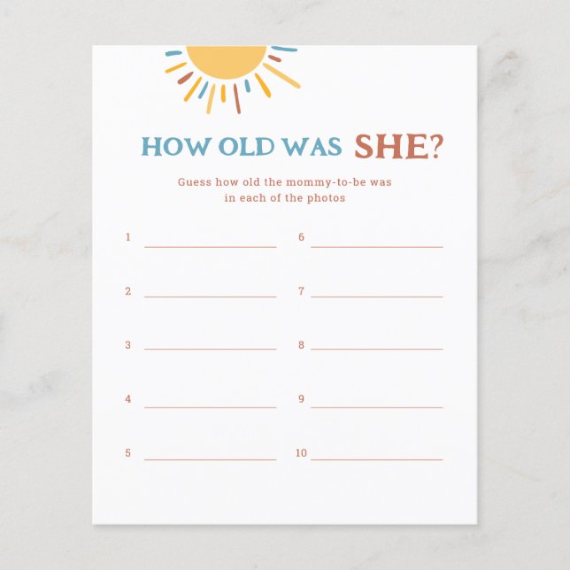 Aqui Vem O Filho Quantos Anos Ela Teve No Jogo (Frente)