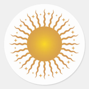 Aqui Vem o Sol / Adesivos