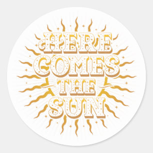 Aqui Vem o Sol / Adesivos