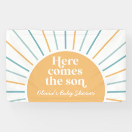 Aqui Vem o Sol Boho Chuveiro de Sol Babyshower
