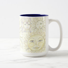 Aqui vem o sol - caneca de café