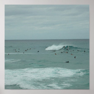 AQUI VEM Poster de Surf