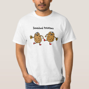 AR camisa despedaçada das batatas