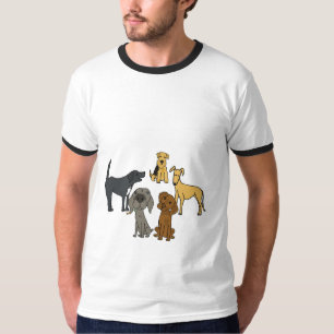 AR t-shirt de passeio dos amigos