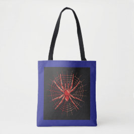 Aranha Aranha Tote Bag - Design a Negrito e Único