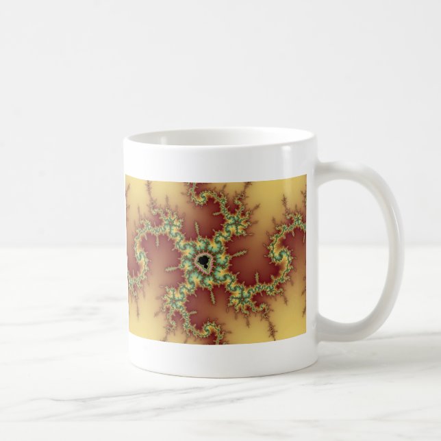 Aranha Asiática - Caneca Fractal (Direita)