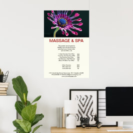 Aranha Cubana Spa Massage Beauty Salon Poster