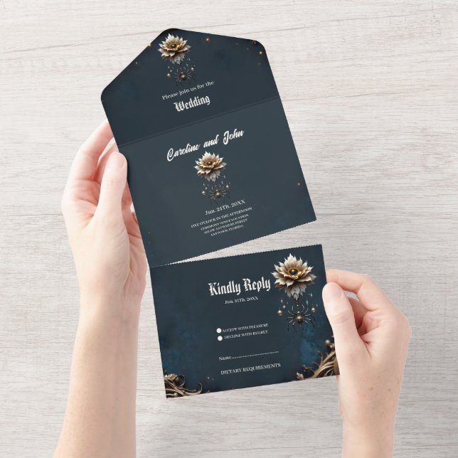 Aranha de Casamento – Guardiã do Florescer da Lua. (Aba destacável)