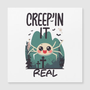 Aranha de Halloween Kawaii Trocadilho