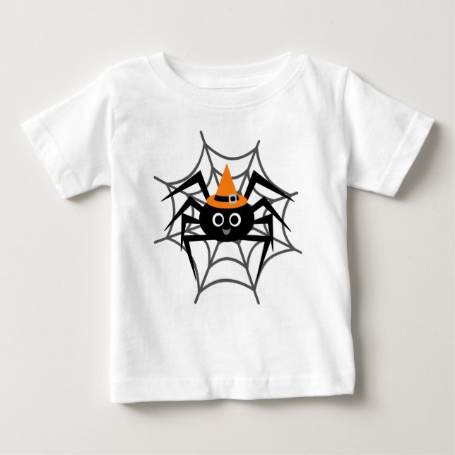 Aranha Halloween em Camisetas e presentes na Web (Frente)