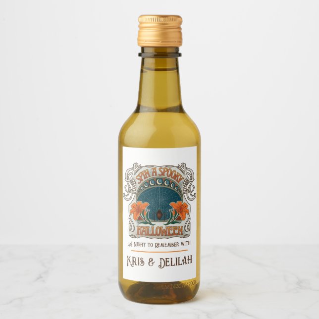 Aranhas e Leilões Estranhos Halloween Personalizad (Frente)