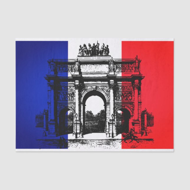 Arc de Triomphe France - Papel Tecidual (Frente )