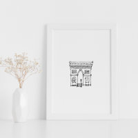 Arc de Triomphe - Poster de Ilustração de Mão